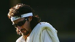 Jason Gillespie took two wickets on the opening day