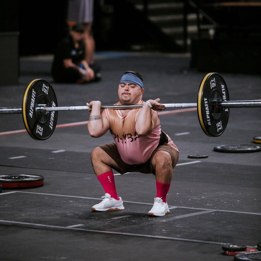 Jordan Cabrita weightlifting