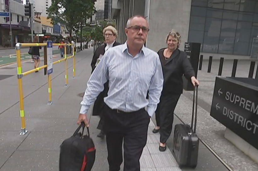 Gary Thomas Brabham leaves Brisbane's District Court on March 21, 2016