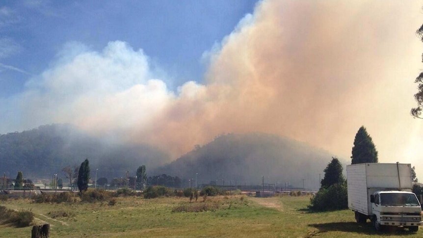 Bushfire near Lithgow