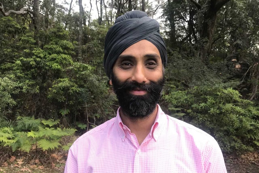 A doctor wearing a turban