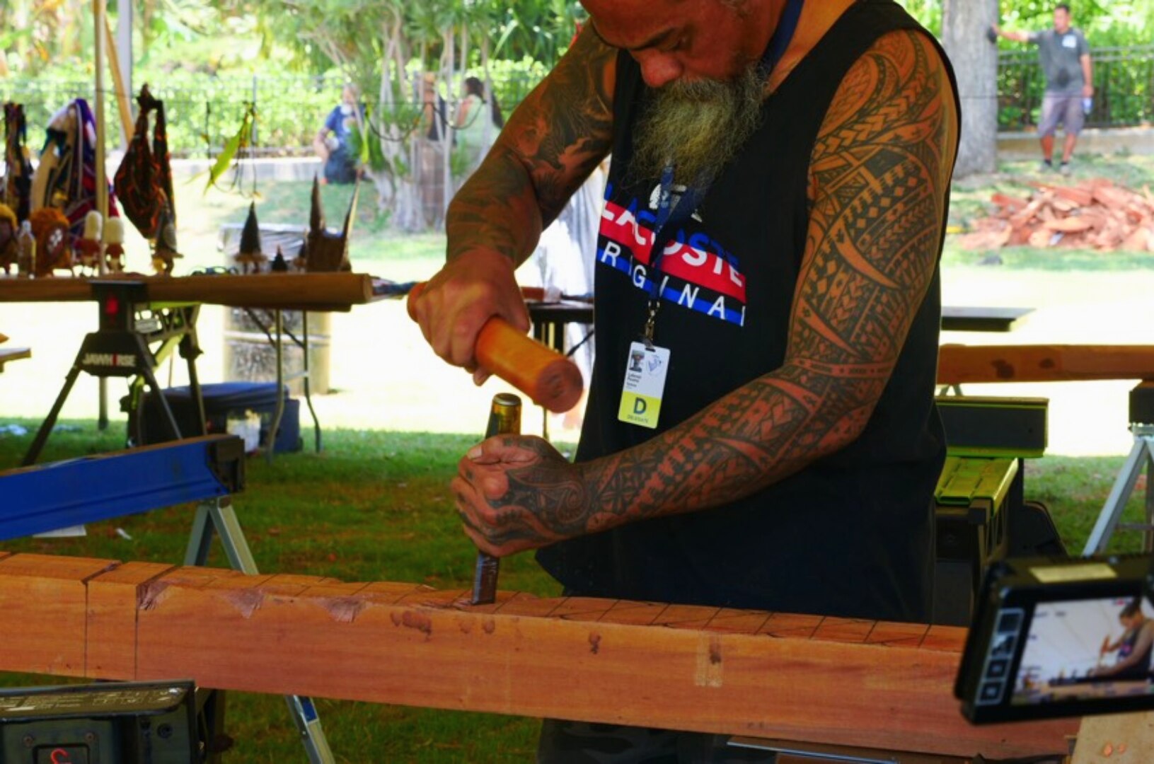 FestPAC carvers and tattooists keep Pacific traditions afloat in Hawai ...