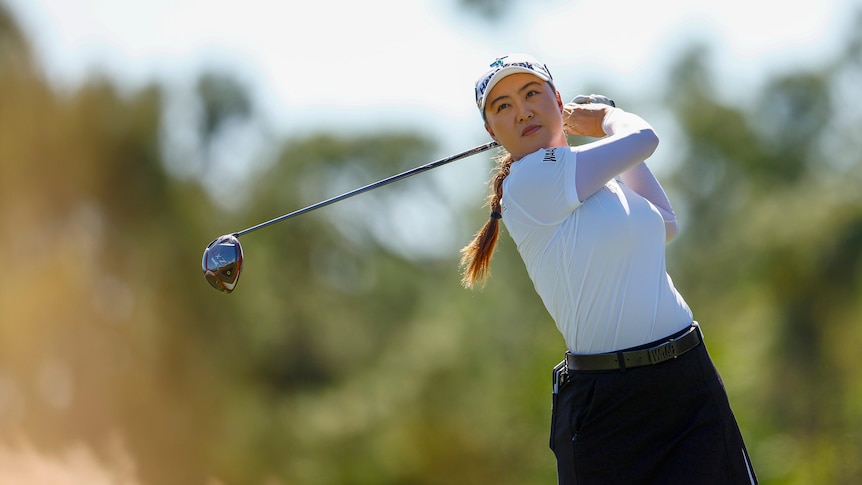 Die Australierin Minjee Lee belegt bei der Tour Championship der LPGA Tour in Florida zur Halbzeit den gemeinsamen dritten Platz