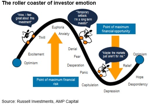 The roller coaster of investor emotion.