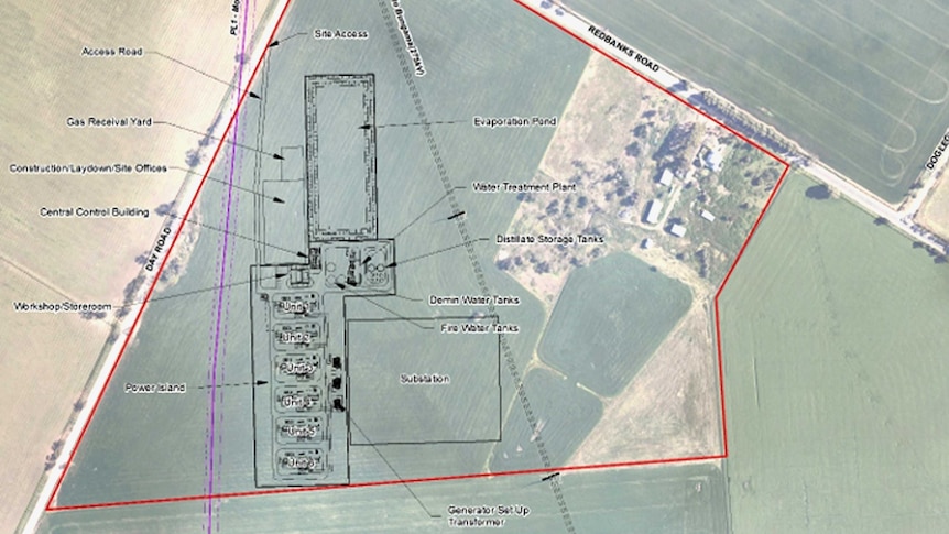 Alinta site plan