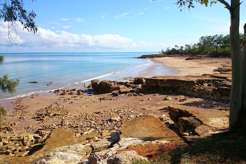 Nightcliff Beach in Darwin