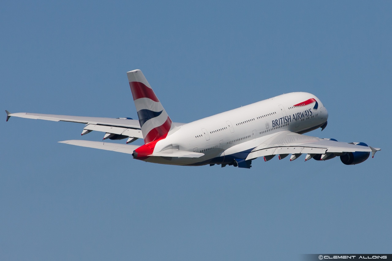 British Airways plane