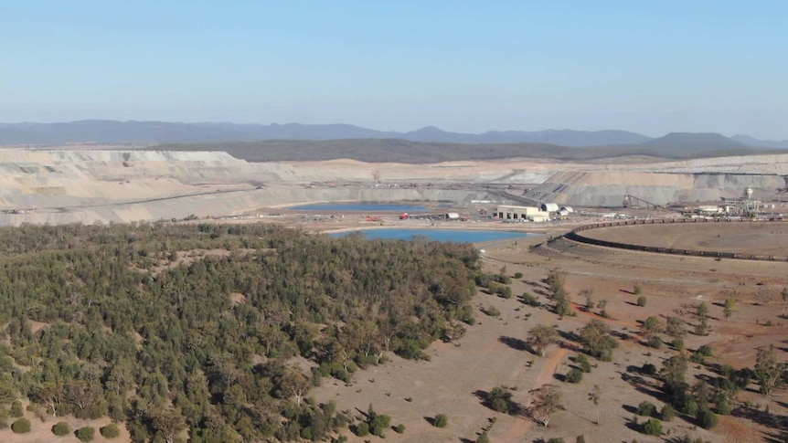 Aerial of the Maules Creek Mine