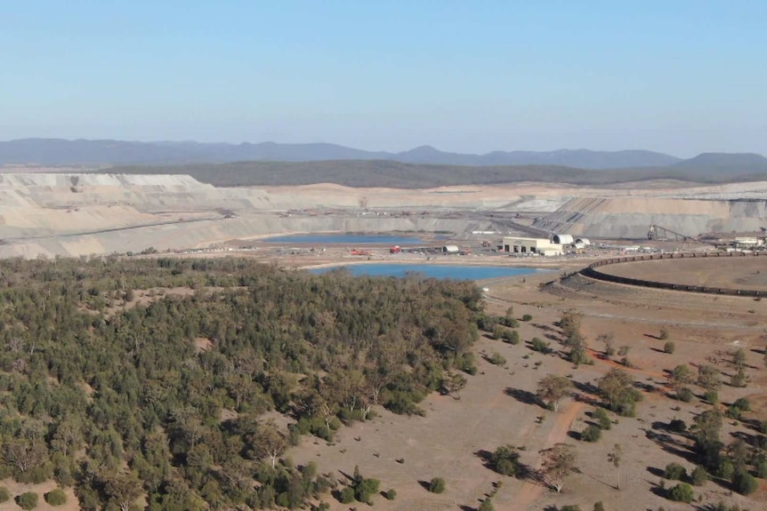 Aerial of the Maules Creek Mine