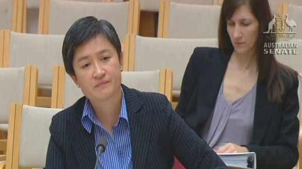 Senator Penny Wong hits back after meow call