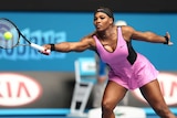 Serena Williams into third round