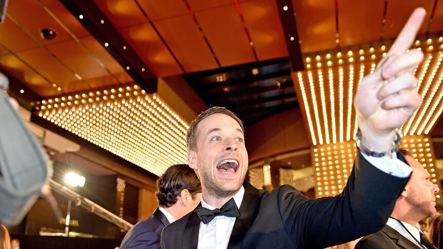 Hamish Blake hams it up ahead of the Logies, ahead of winning one himself