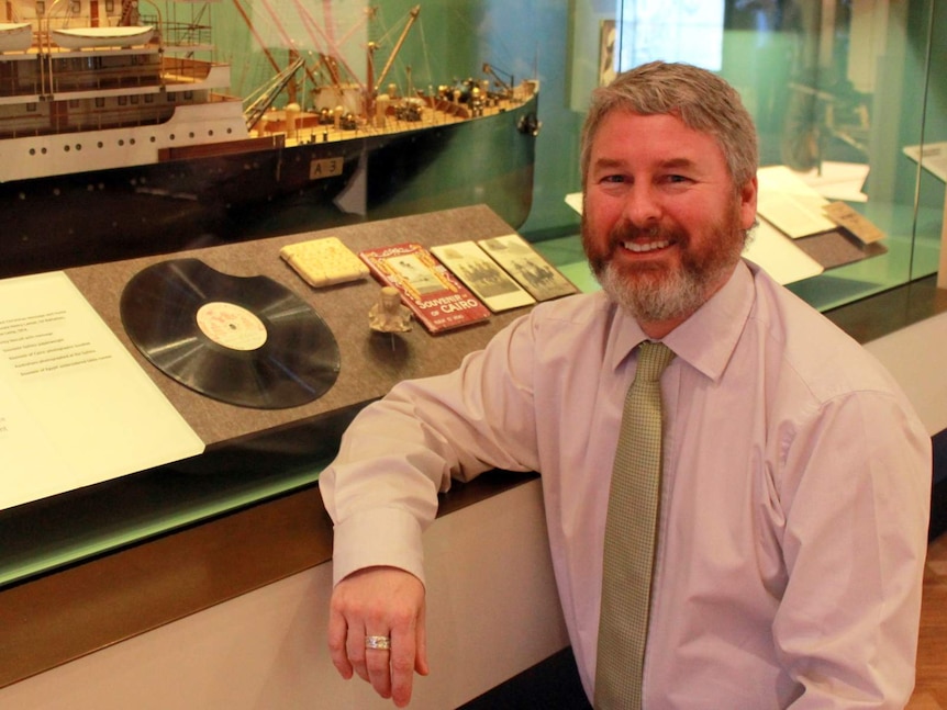 Nick Fletcher, concept leader for the development of the World War One galleries at the Australian War Memorial.