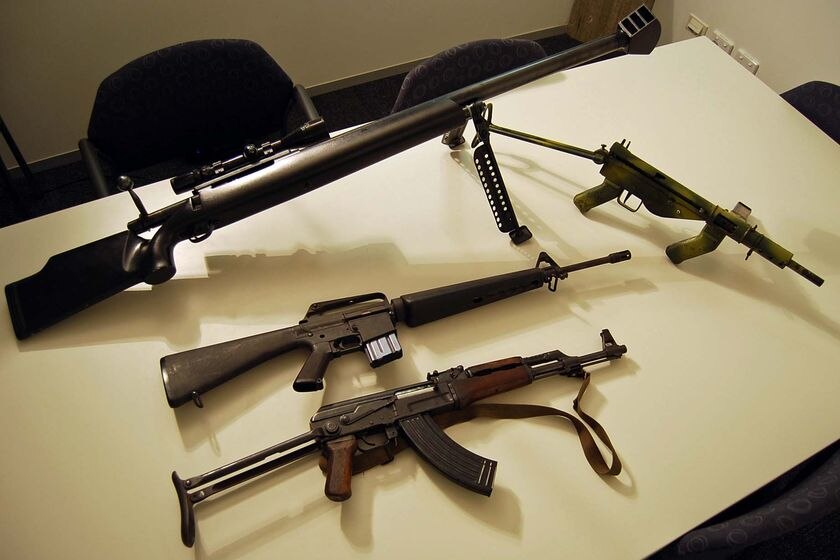 Undercover officers managed to buy an AK-47 and a sniper rifle from a targeted weapons dealer.