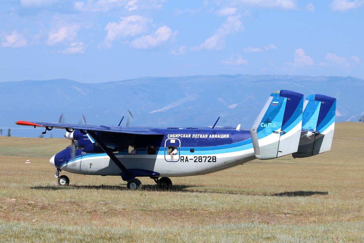 A SILA Airlines Antonov An-28 aircraft