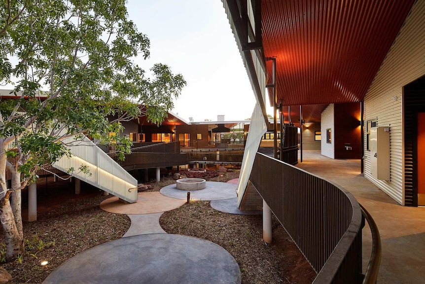 Image of a newly-built aged care centre in Warmun, Western Australia.