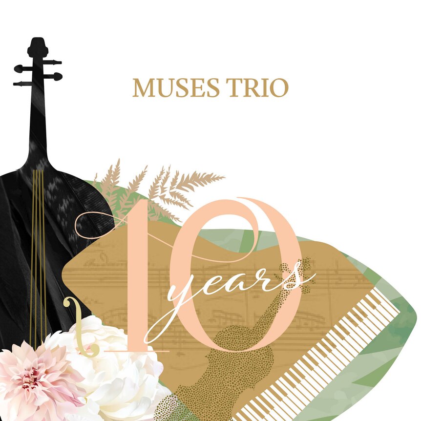 Cover art for Muses Trio's album 10 Years.