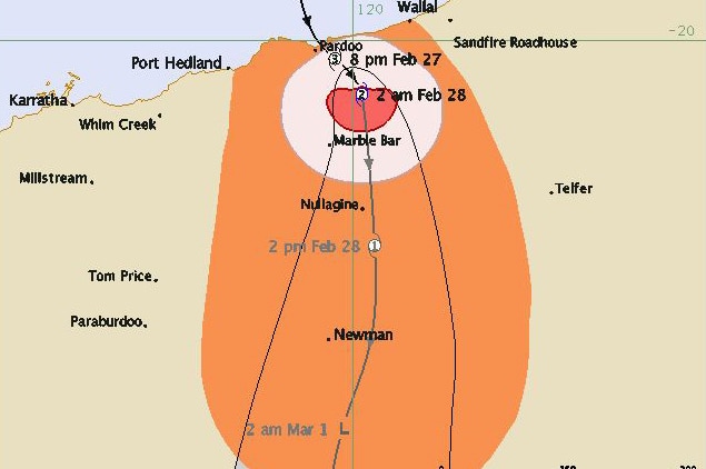 Tropical Cyclone Rusty