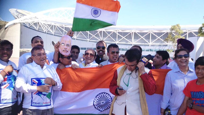 Modi fans gather in Sydney