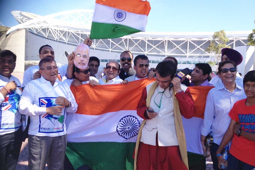 Modi fans gather in Sydney
