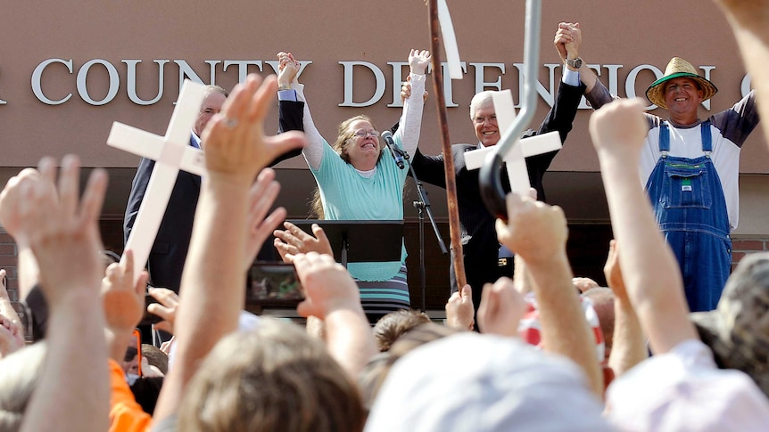 Rowan County clerk Kim Davis