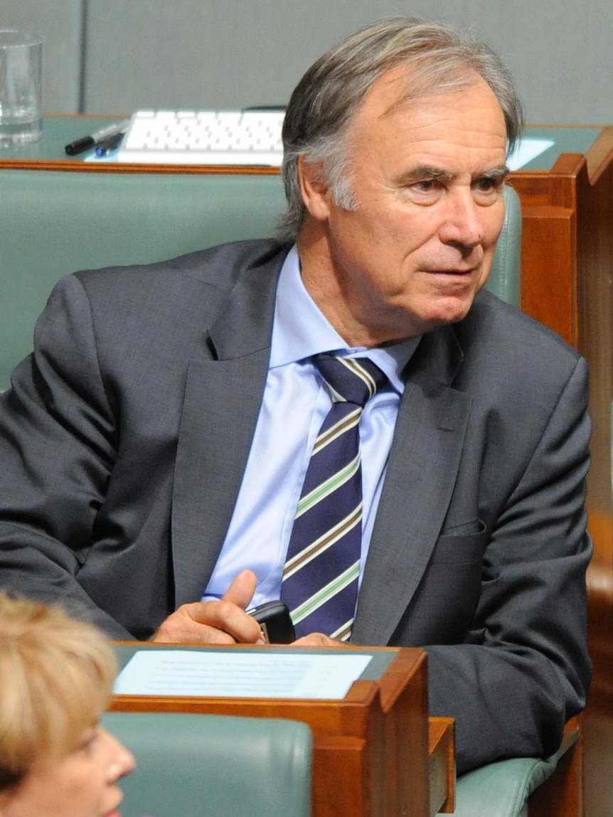 Liberal MP John Alexander in Parliament