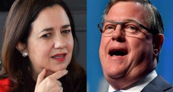 Composite image of Annastacia Palaszczuk and Tim Nicholls