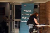 Vaccine outreach centre in Merrylands