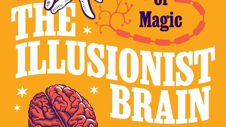 Play Audio. White writing saying on an orange background saying The Illusionist Brain. Duration: 20 minutes 49 seconds