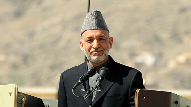 Afghan President Hamid Karzai