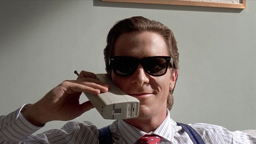Christian Bale in the film American Psycho