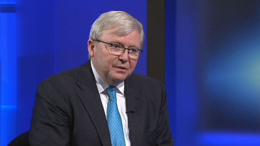 Kevin Rudd speaks to Leigh Sales about what went wrong with the NBN.