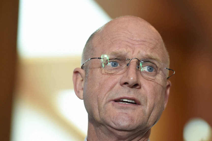 In his speech, Leyonhjelm thanked smokers for making (albeit reduced) lifetime tax contributions.