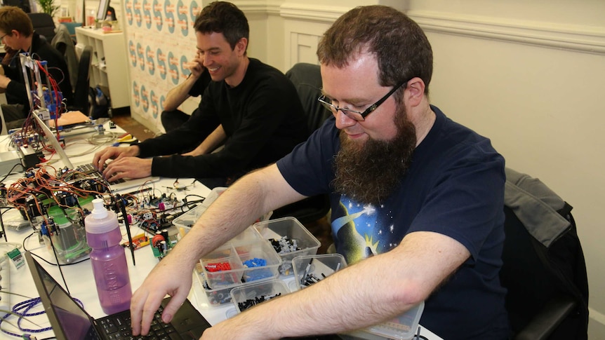 Hackerspace founder Steven Pickles