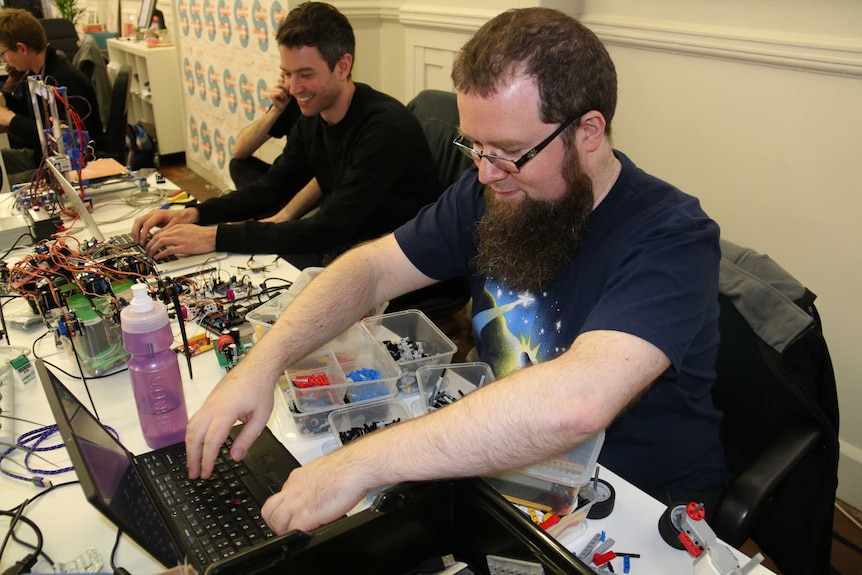 Hackerspace founder Steven Pickles