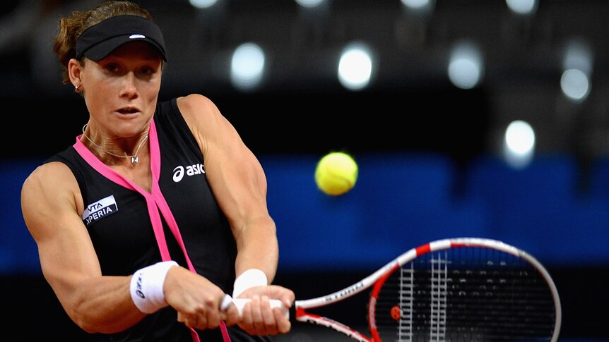 Stosur goes out in Stuttgart