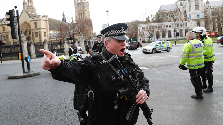 Police press conference on Westminster Bridge incident
