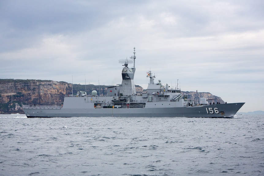 中国海军在南海挑战澳大利亚军舰- ABC News