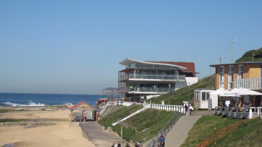 Work to widen Merewether's promenade and connect the Surf House facilities with the beach are moving ahead.
