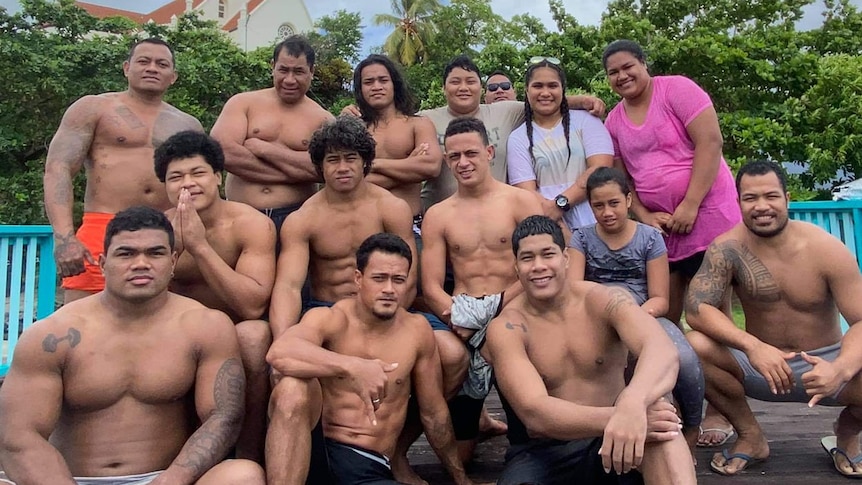 Excursion day for samoan weightlifters