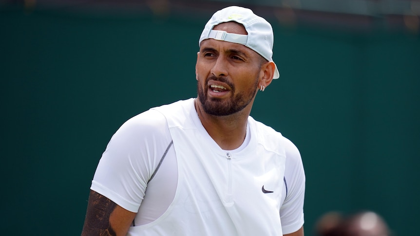 Nick Kyrgios beats Paul Jubb at Wimbledon, last year’s runner-up Matteo Berrettini out with COVID-19