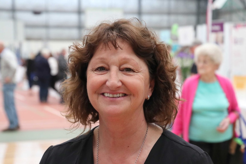 Head shot of a smiling Sigrid Adams.