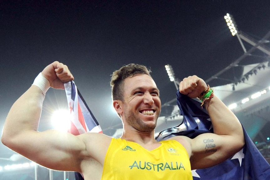 Discus gold for Benn Harradine