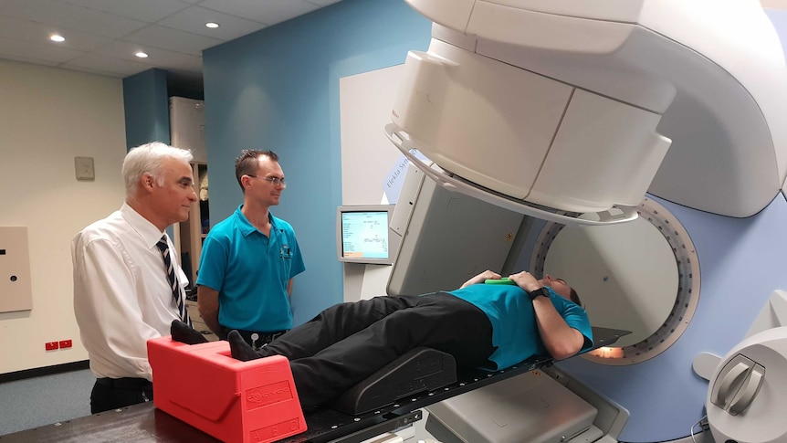 Associate Professor Tom Shakespeare in the Mid North Coast Cancer Institute Prostate Cancer lab