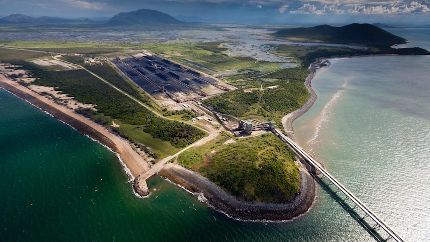Abbot Point coal terminal in north Queensland