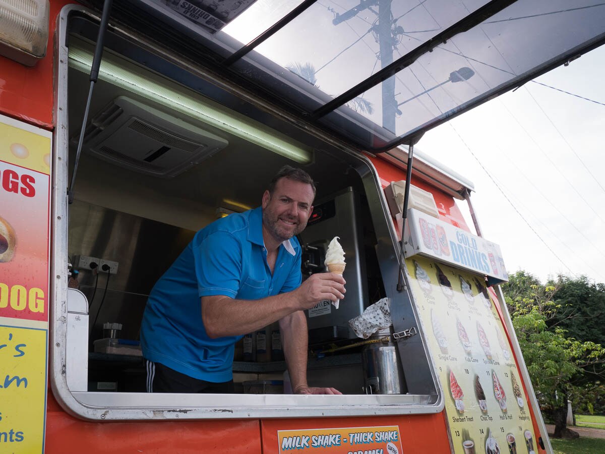 Cairns Ice Cream Van Owner Mark Little Banks On A Taste For Nostalgia Amid Covid 19 Abc News
