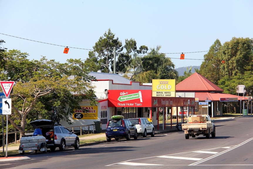 The town of Tiaro