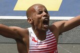 Men Keflezighi wins Boston Marathon