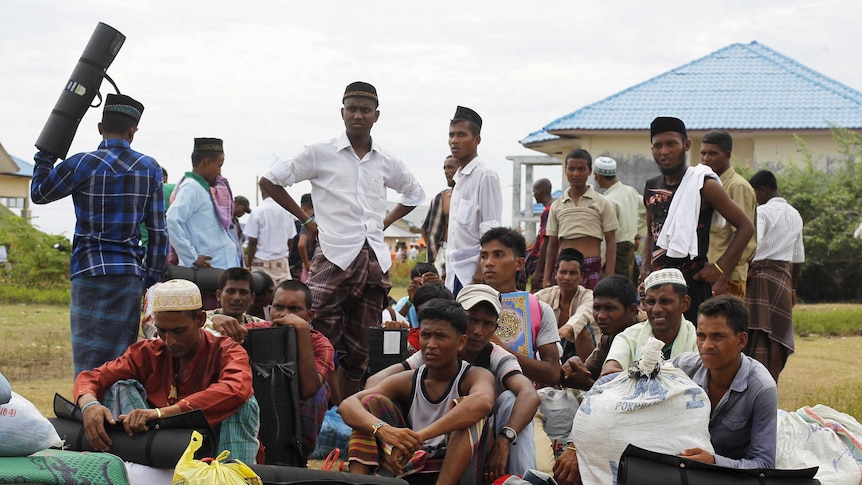 Rohingya migrants