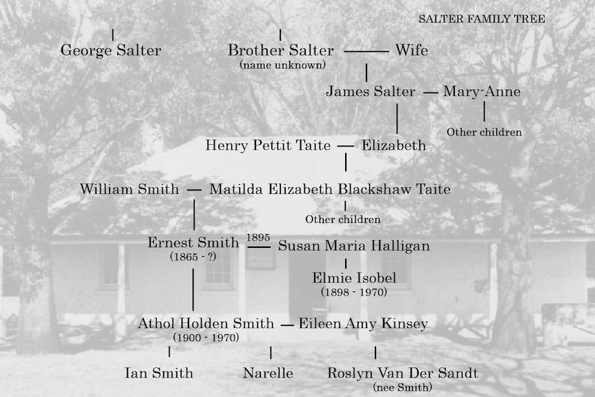 George Salter family tree